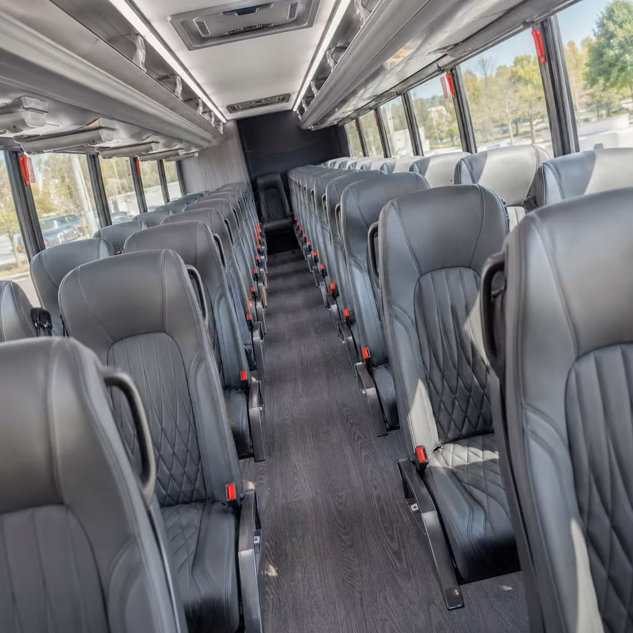 35 passenger minibus inside